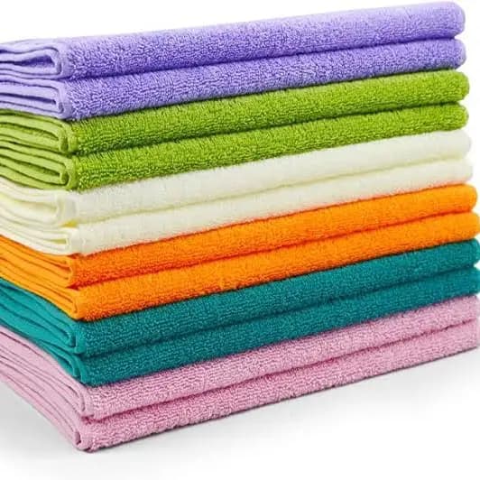 Pack of 4 Luxury Hand towel ( Random Color)