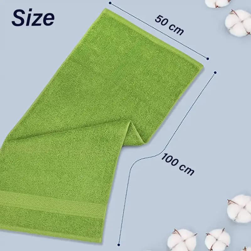 Pack of 4 Luxury Hand towel ( Random Color)